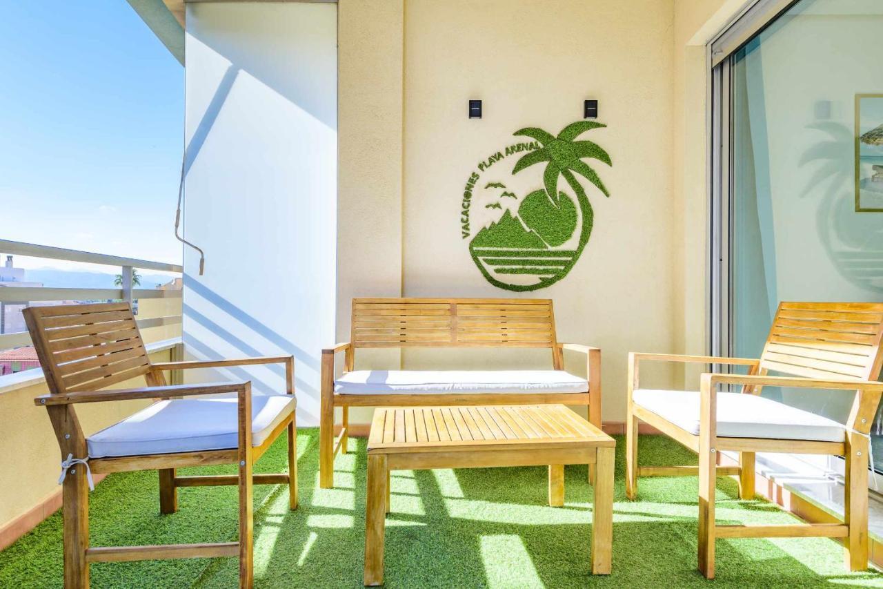 Apart Port Arenal Con Terraza Y Piscina Буриана Екстериор снимка