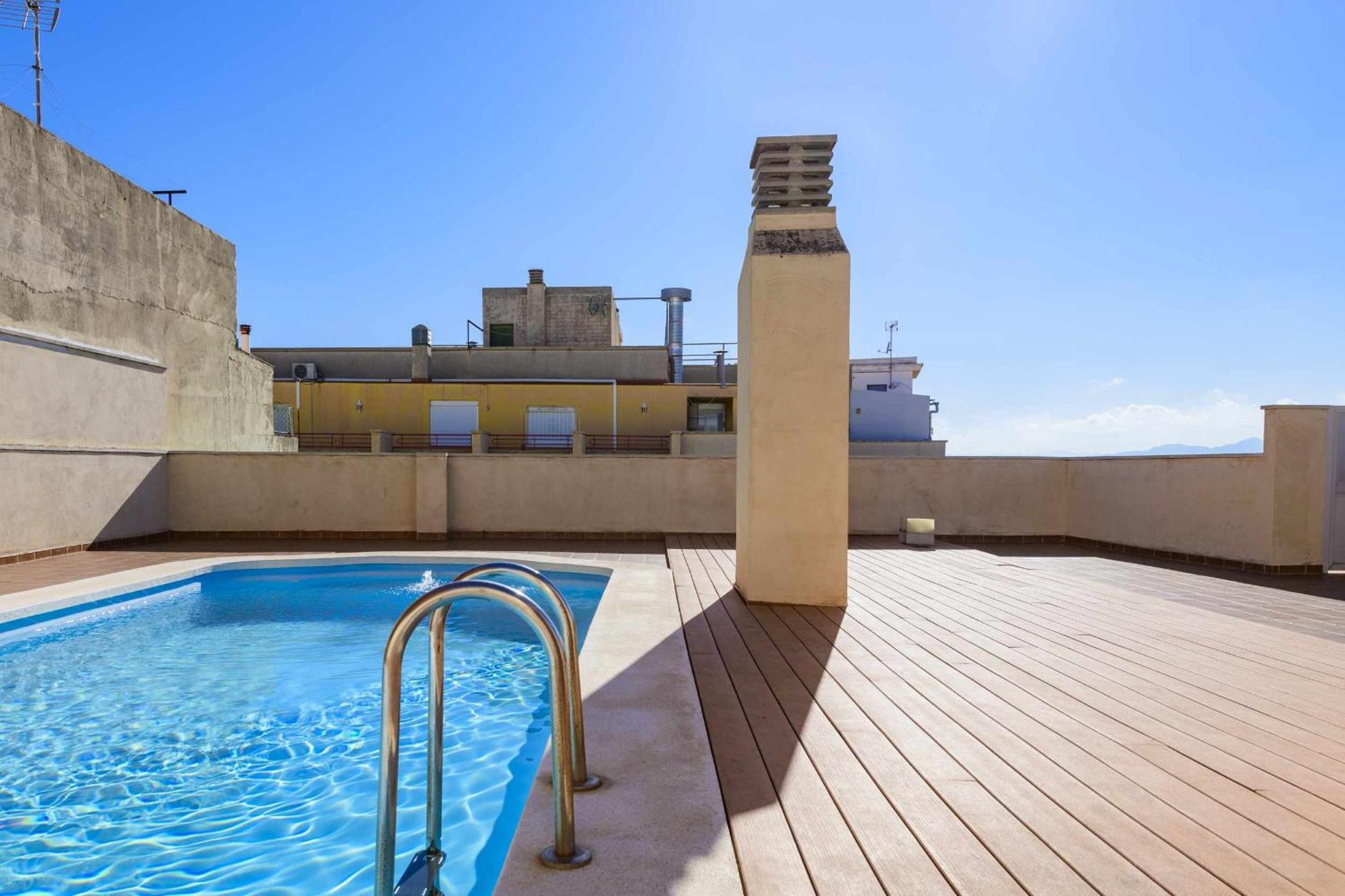 Apart Port Arenal Con Terraza Y Piscina Буриана Екстериор снимка