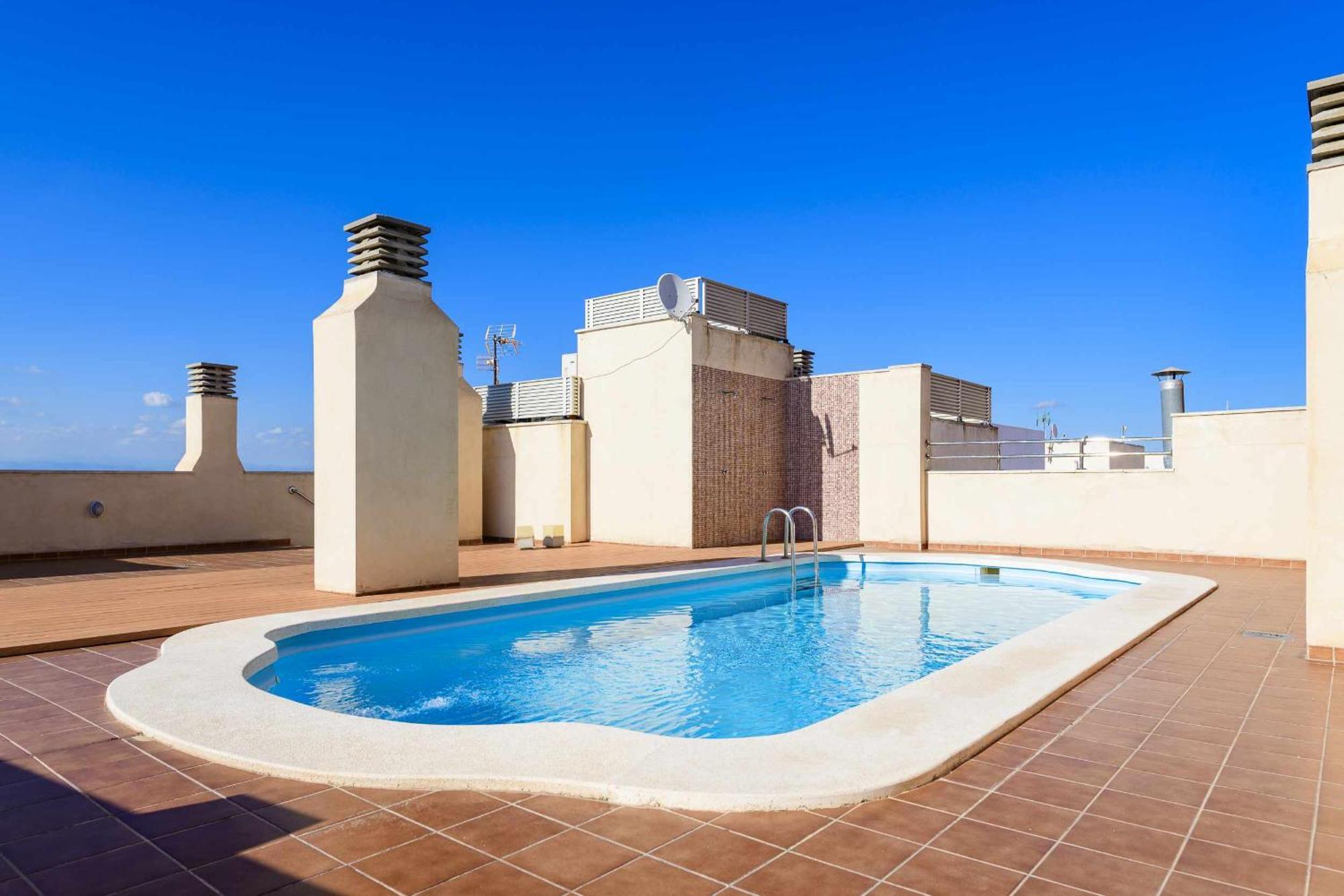 Apart Port Arenal Con Terraza Y Piscina Буриана Екстериор снимка
